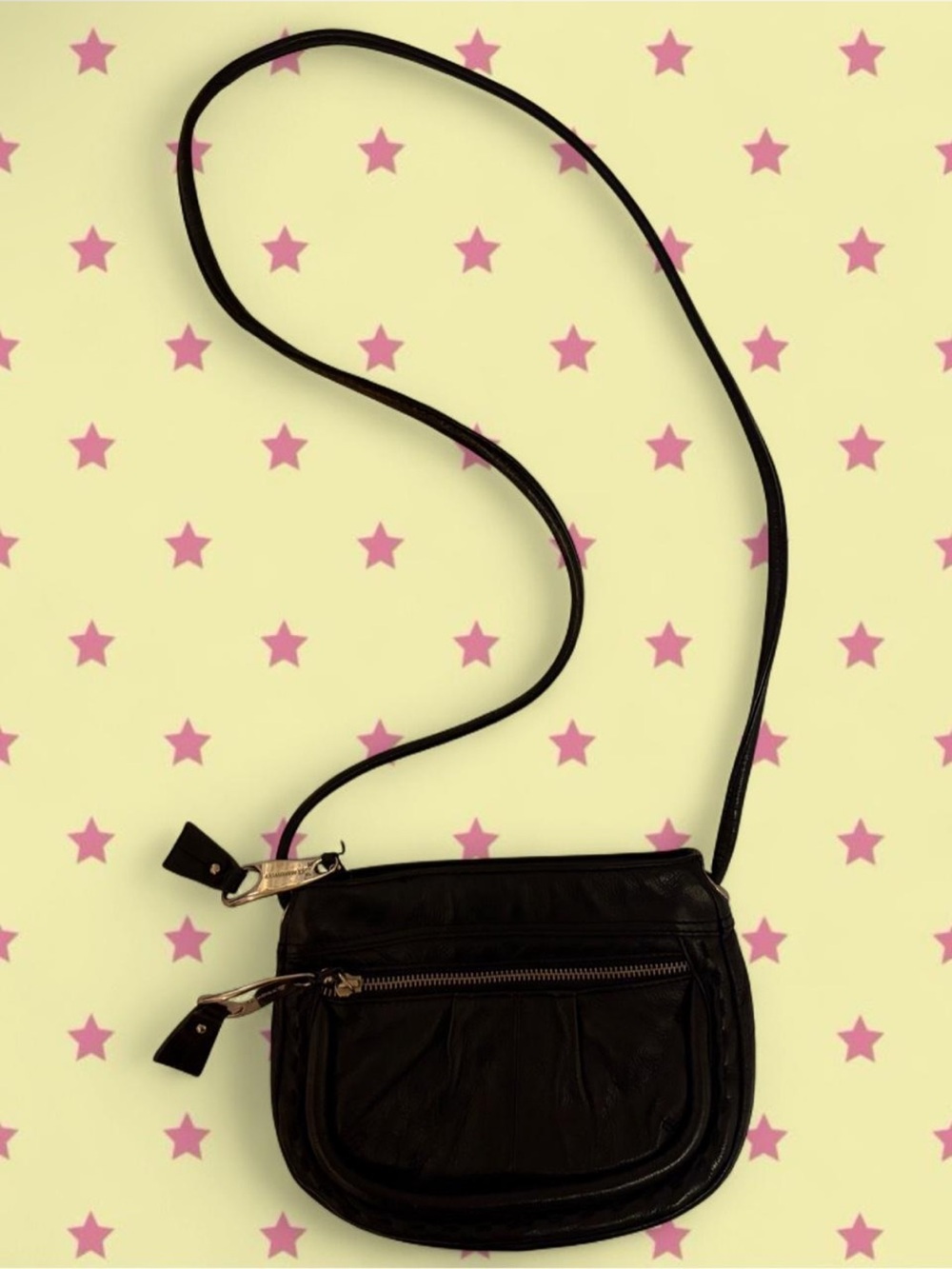 Classic Black Crossbody Shoulder Bag